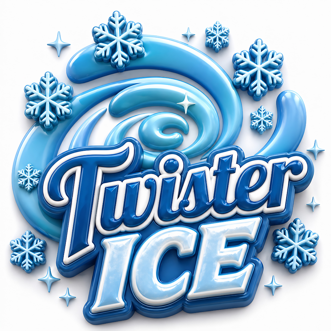 Logo Twister Ice - produtos gelados